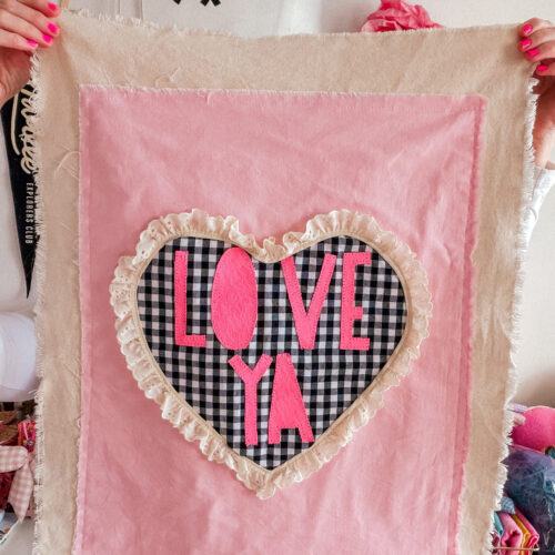 The Darling Heart Banner - SOLD OUT