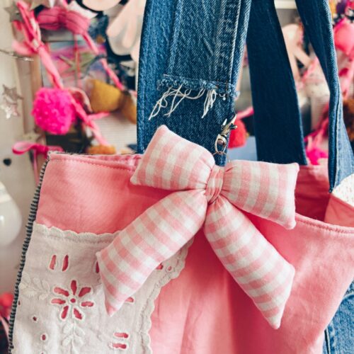 Puff Bow Bag Charms